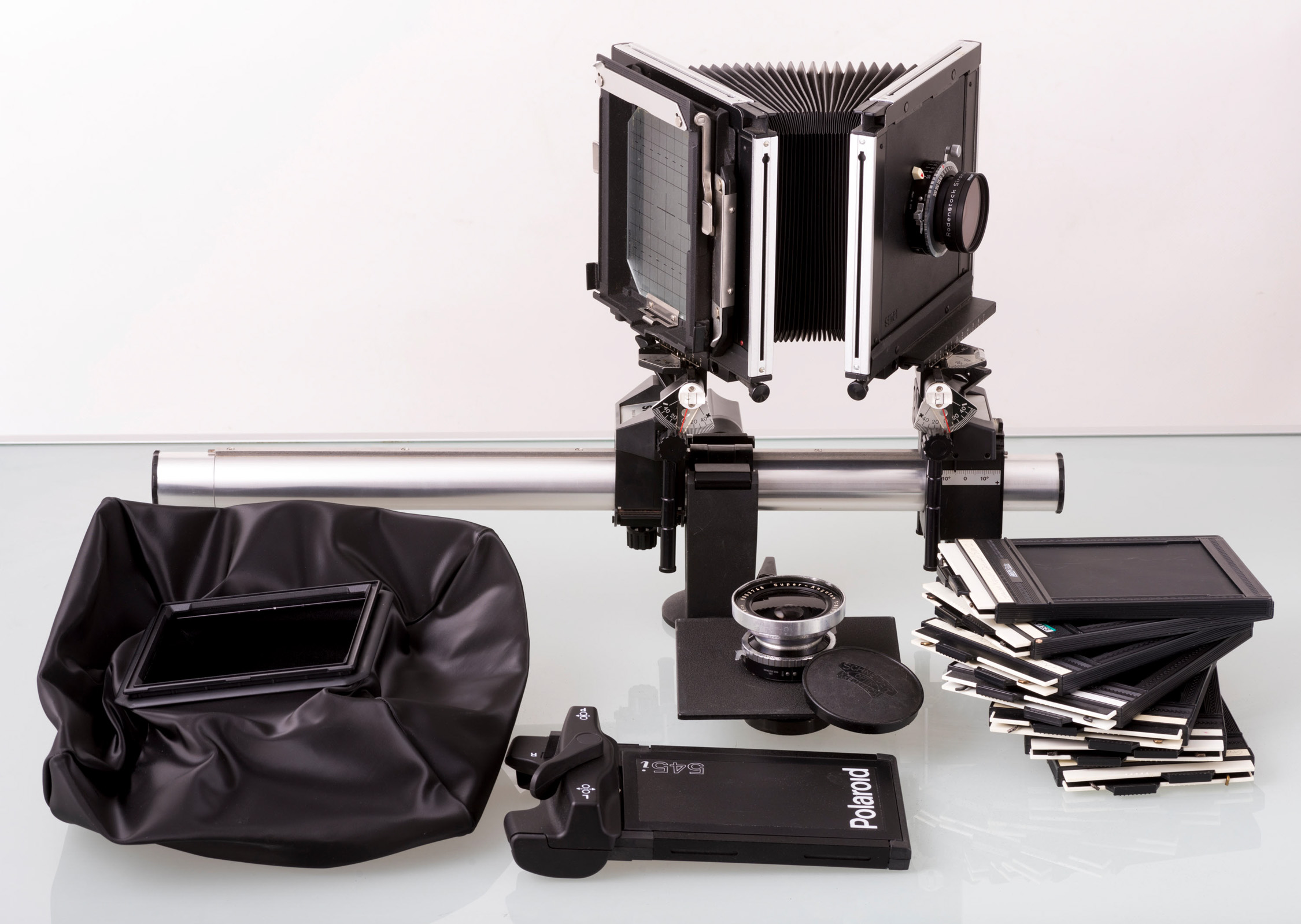 Large format camera.
