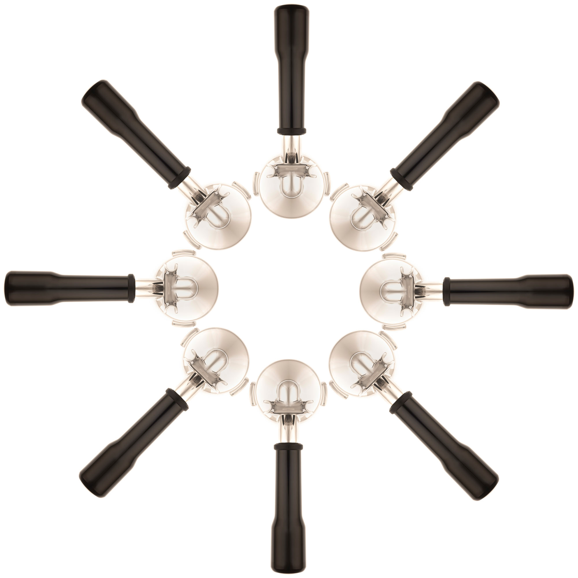 Porta filter still life demonstrating symmetry.