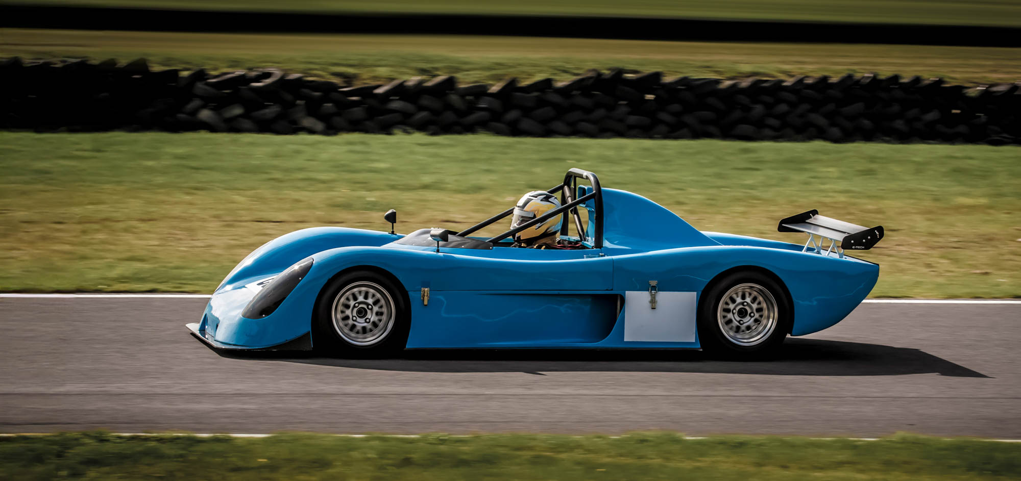 Demonstrating the panning technique.