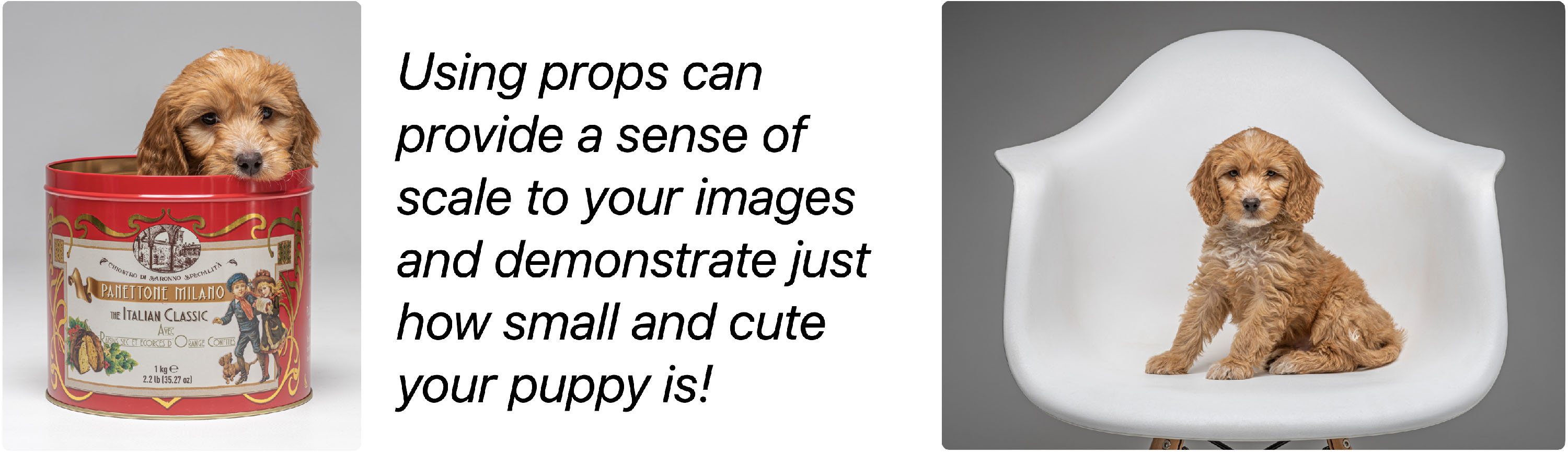 Demonstrating the use of props to provide a sense of scale.