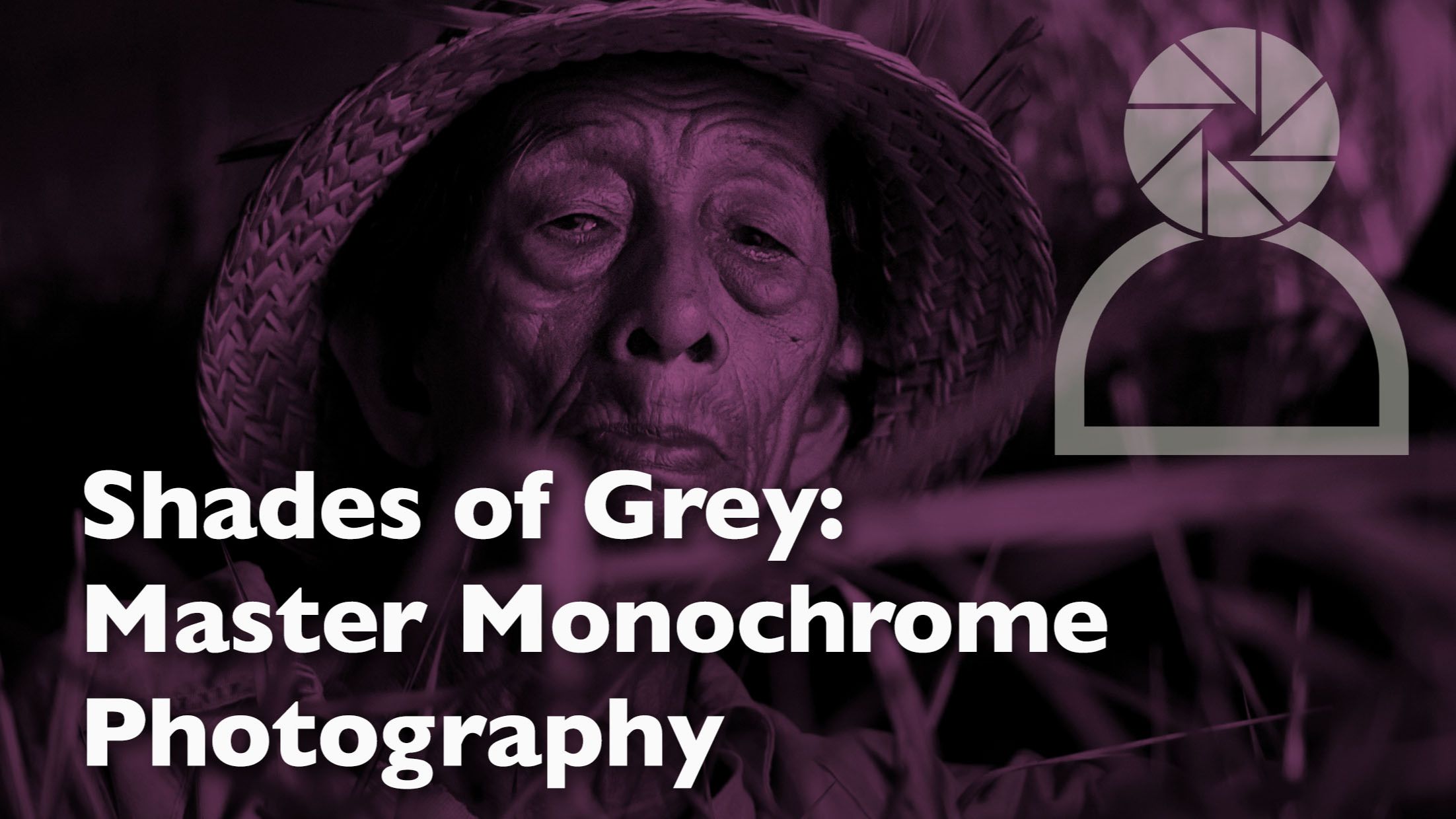 header graphic for a photography blog about mastering black and white photography for beginners