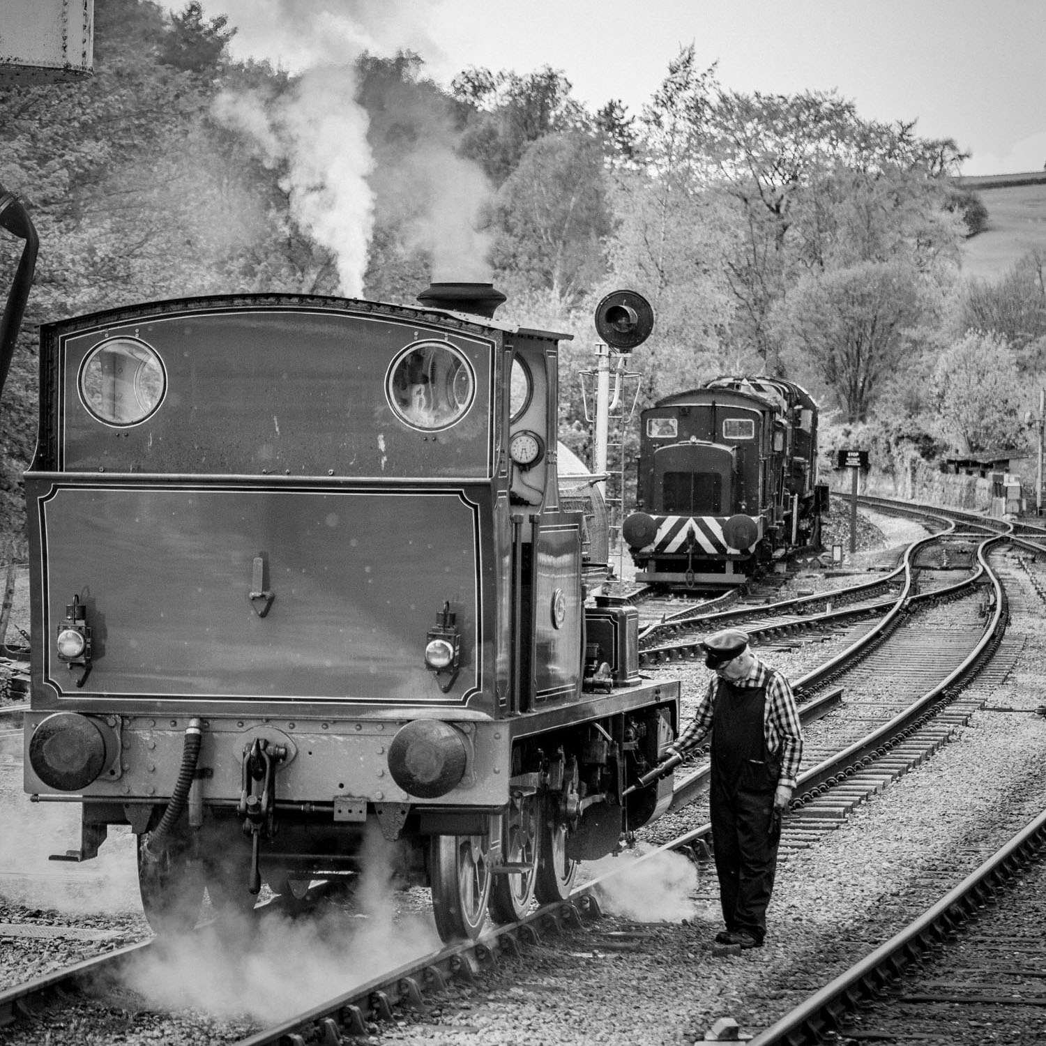 Black and white photography styles.